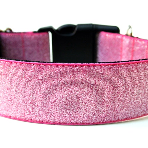 Glitter Meow Pink Collar