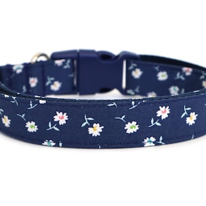 Flower Dog Collar 1&quot; Daisy Dog Collar