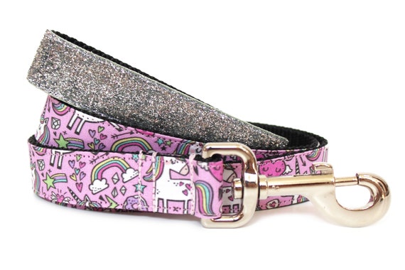 unicorn dog leash