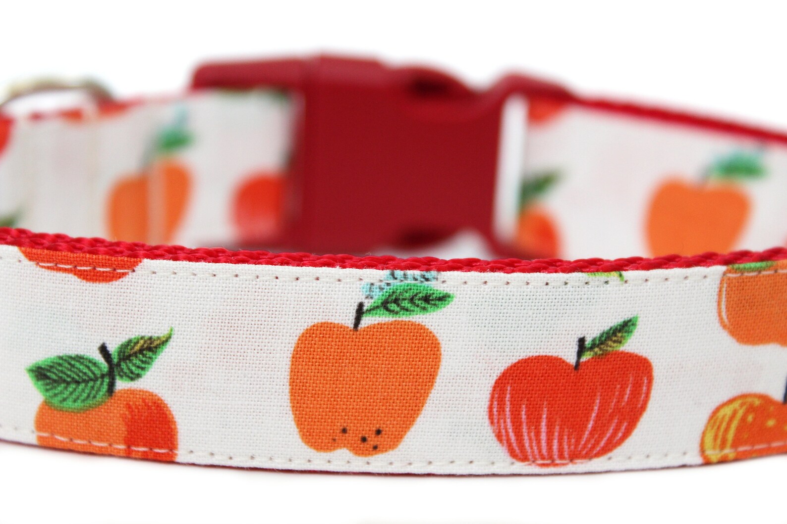 Apple Dog Collar 1 Fall Dog Collar Etsy