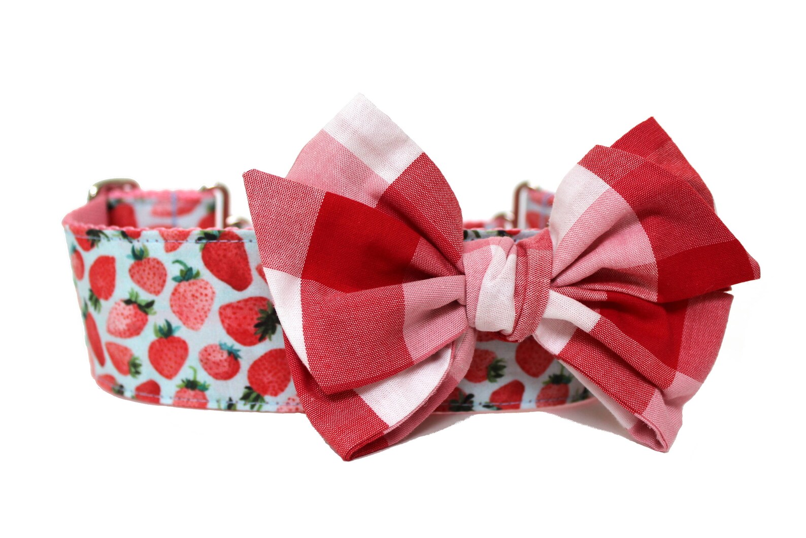 Strawberry Dog Collar 2 Wide Martingale Dog Collar for Etsy