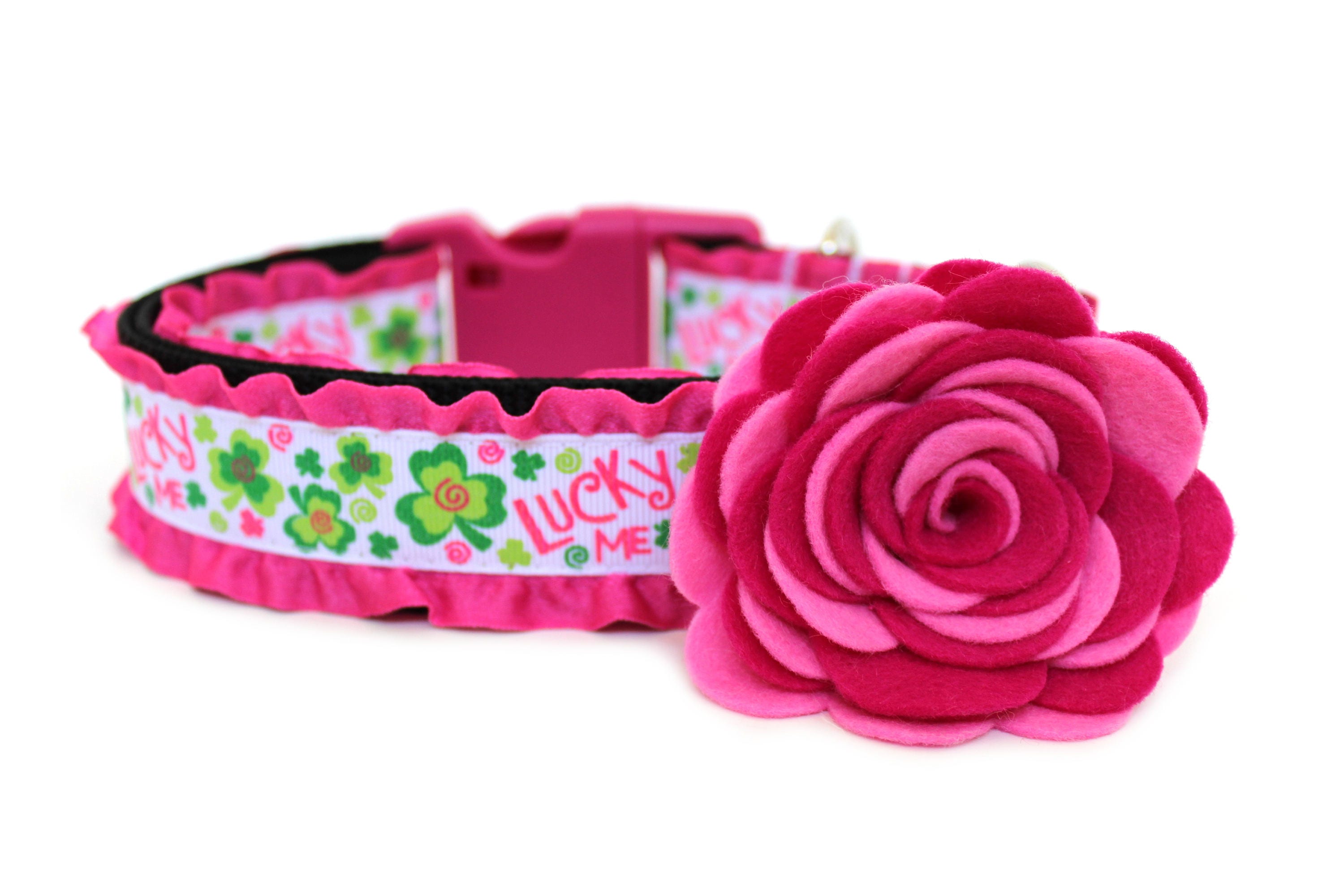 Dog Collar Flower Addon Felt Flower Etsy