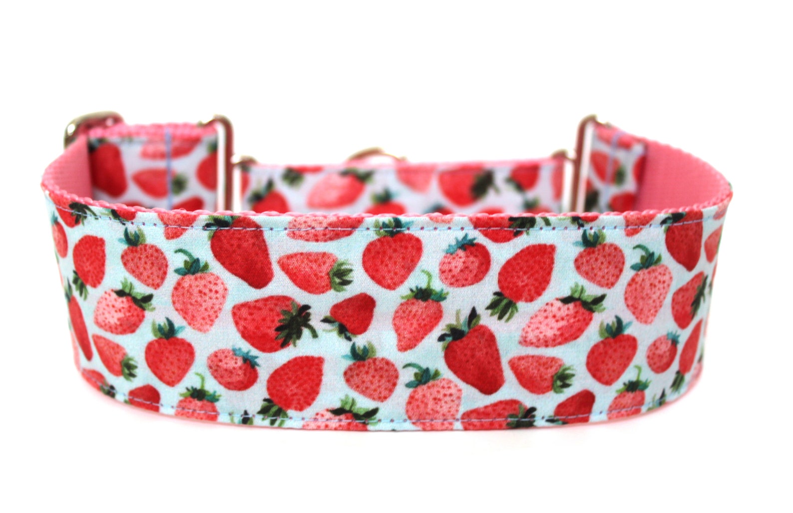 Strawberry Dog Collar 2 Wide Martingale Dog Collar for Etsy