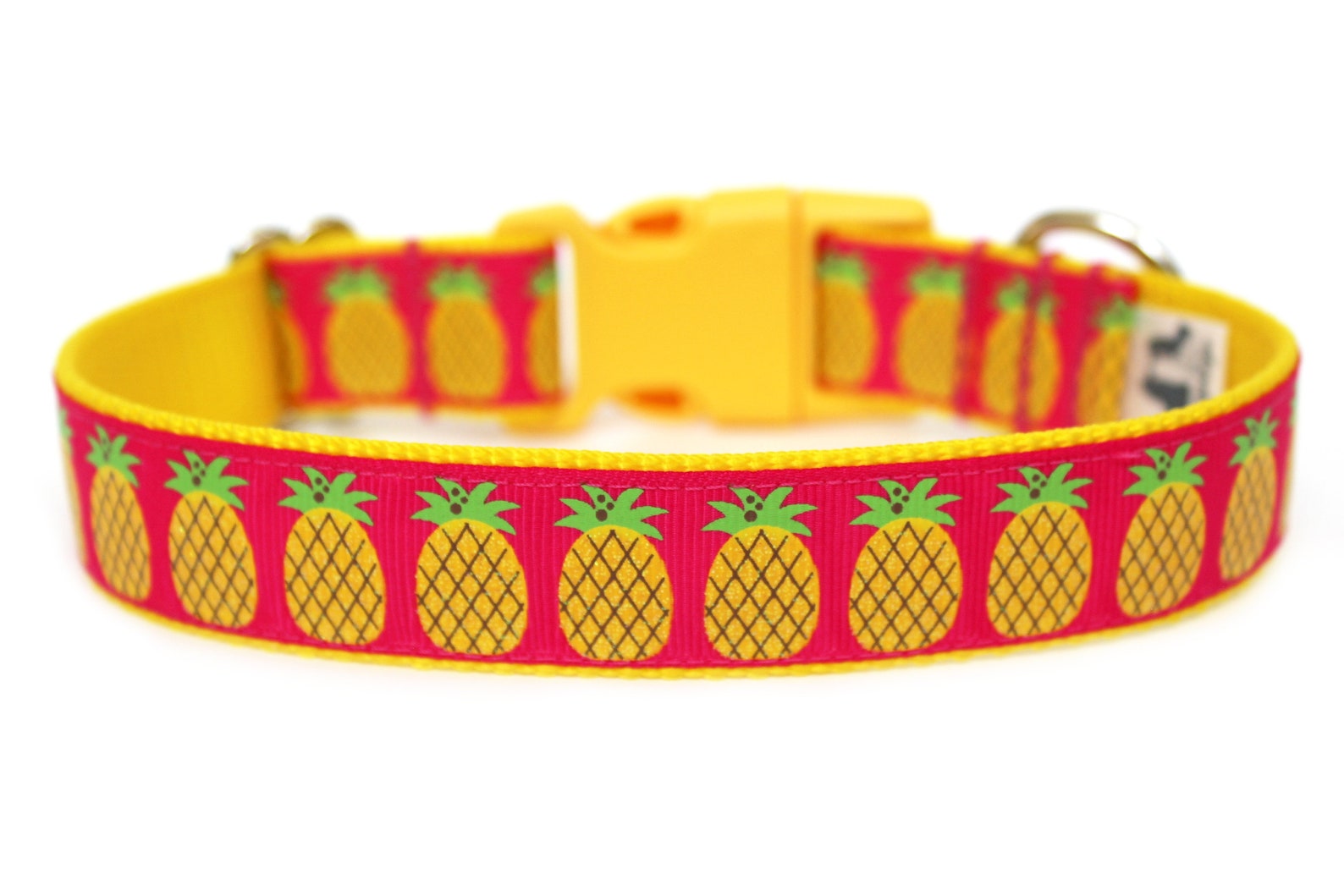 Pineapple Dog Collar 1 Summer Dog Collar Etsy