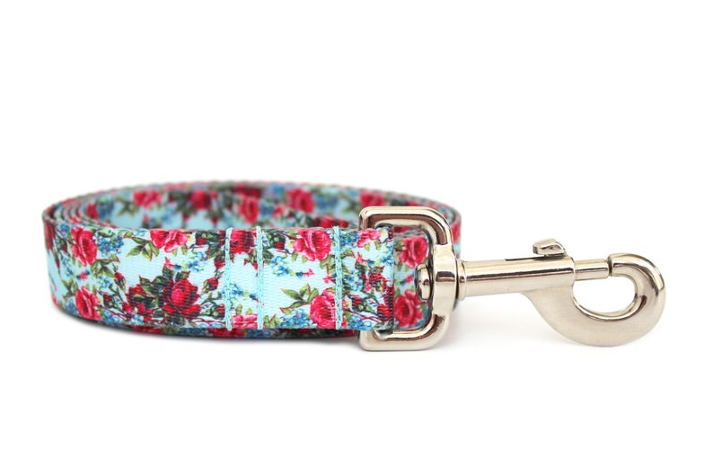 Floral Dog Leash 1 Spring Dog Leash Etsy
