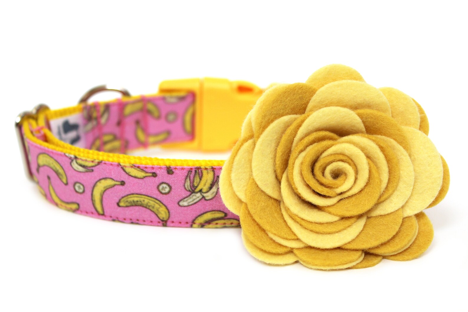 Banana Dog Collar 3/4 or 1 Girl Dog Collar Etsy