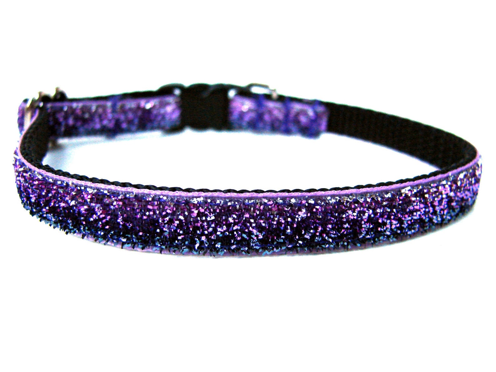 Small Dog Collar 3/8 Glitter Dog Collar in Pink Red Etsy