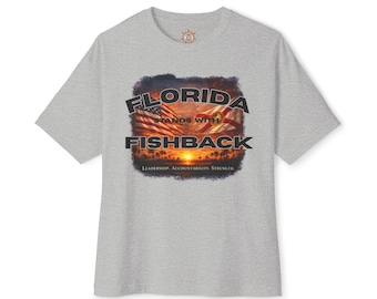 Florida Stands With Fishback Statement Graphic Tee | Leadership, Accountability, Strength
