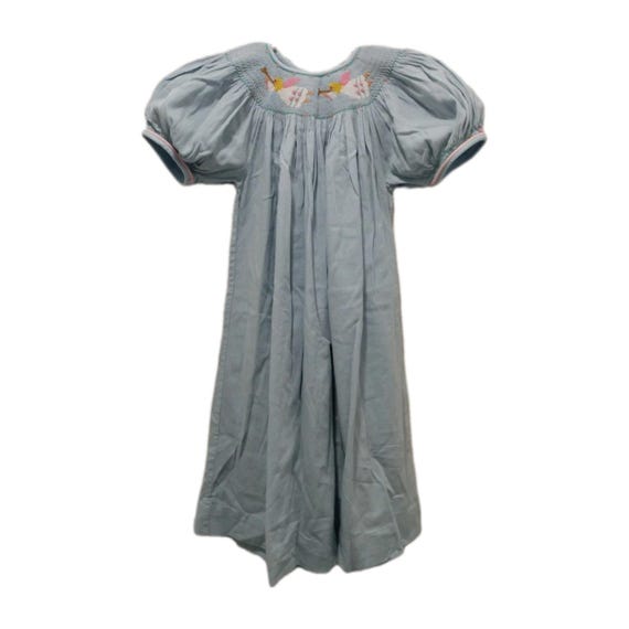 Remember Nguyen Smocked Angel Bishop Dress Girls Size 6X