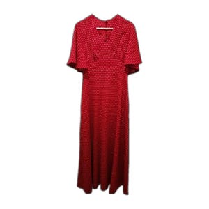 slim fit dress slacks Fit & Flare Tonal Lace Maxi Dress main image 1