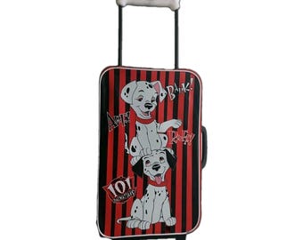 Vintage rolkoffers 101 Dalmatiërs, vinyl verzamelitem