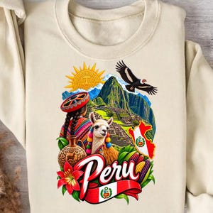 Peru PNG, Machu Picchu Llama PNG, Perus resedesign, peruansk flagga Clipart, Sydamerika sublimering, omedelbar digital nedladdning
