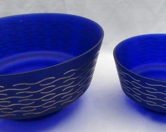 TheBidder prezentuje: Rosenthal Niemcy „Dalga” Egizia Włochy Marco Zanini i Defne Koz Szklane misy