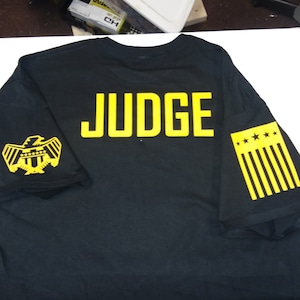 Judges Law Enforcement Department Shirt Dredd