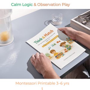 Think and  Match Pod Toddler Activity Pack – Sensory Bin, Craft & Game (PDF Download)