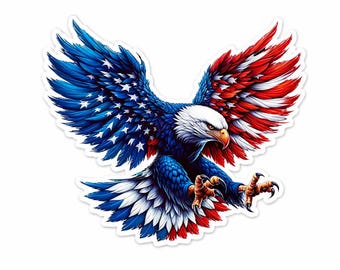 Eagle USA  Sticker - Waterproof Vinyl Decal