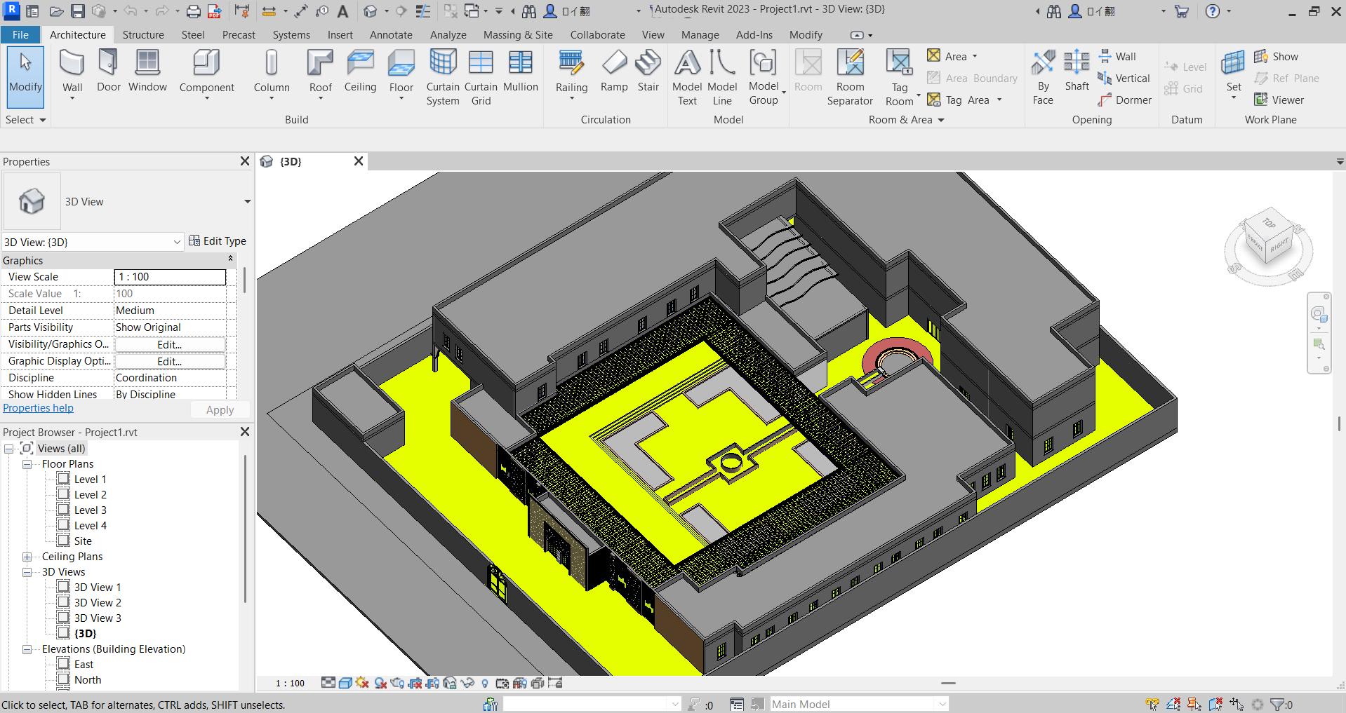 School Revit Project | Educational Building Model + Floor Plans + BIM ...