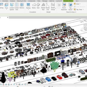 Massive Revit Furniture Library – 600MB BIM Families Collection - Etsy