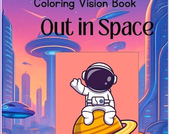 Kids Coloring Book | Bold & Easy Printable PDF PNG | Hand-Drawn Pages for iPad, Procreate, Digital Coloring Pages| Instant Download