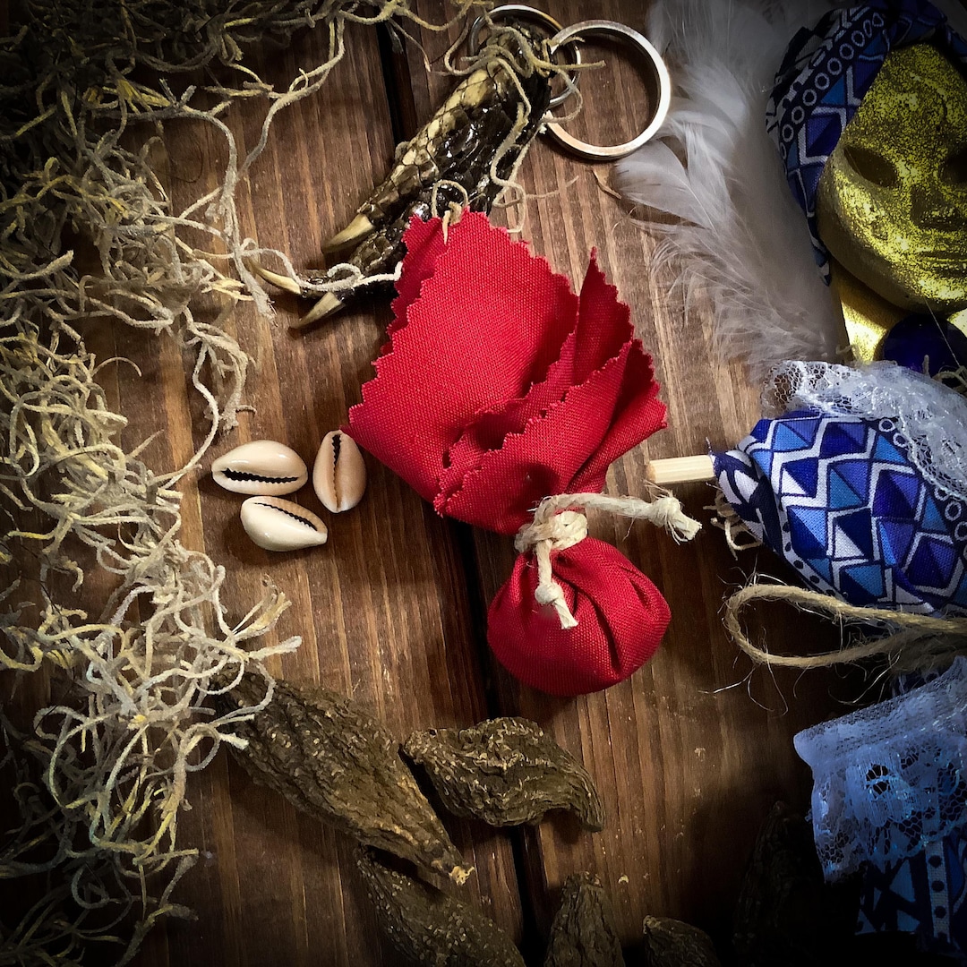 【特典有】Mojo Mojo OD+Dark Matter DSセット　【美品】 Louisiana Hoodoo Mojo Bag ~ Gris-gris, Mojo Hand, Charm, All