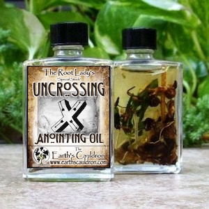 Uncrossing ~ Hex Breaker ~ Spell and Anointing Oil, Ritual Oil, Intention Oil, 100% Natural, Altar Oil