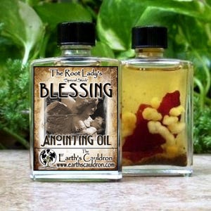 Blessing ~ Spell and Anointing Oil, Ritual Oil, Intention Oil, 100% Natural, Altar Oil