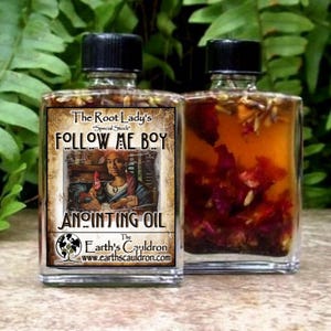 Follow Me Boy ~ Keep Him Close ~ Spell and Anointing Oil, Ritual Oil, Intention Oil, 100% Natural, Altar Oil
