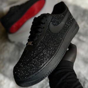 grey glitter air force