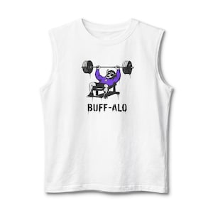 Rancid Buff-Alo Bench Press Buffalo Graphic Tank | Muscle Tank image 1