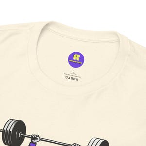 Rancid Buffalo Mascot Weightlifting Tee | 'BUFF-ALO' Gym Shirt image 10