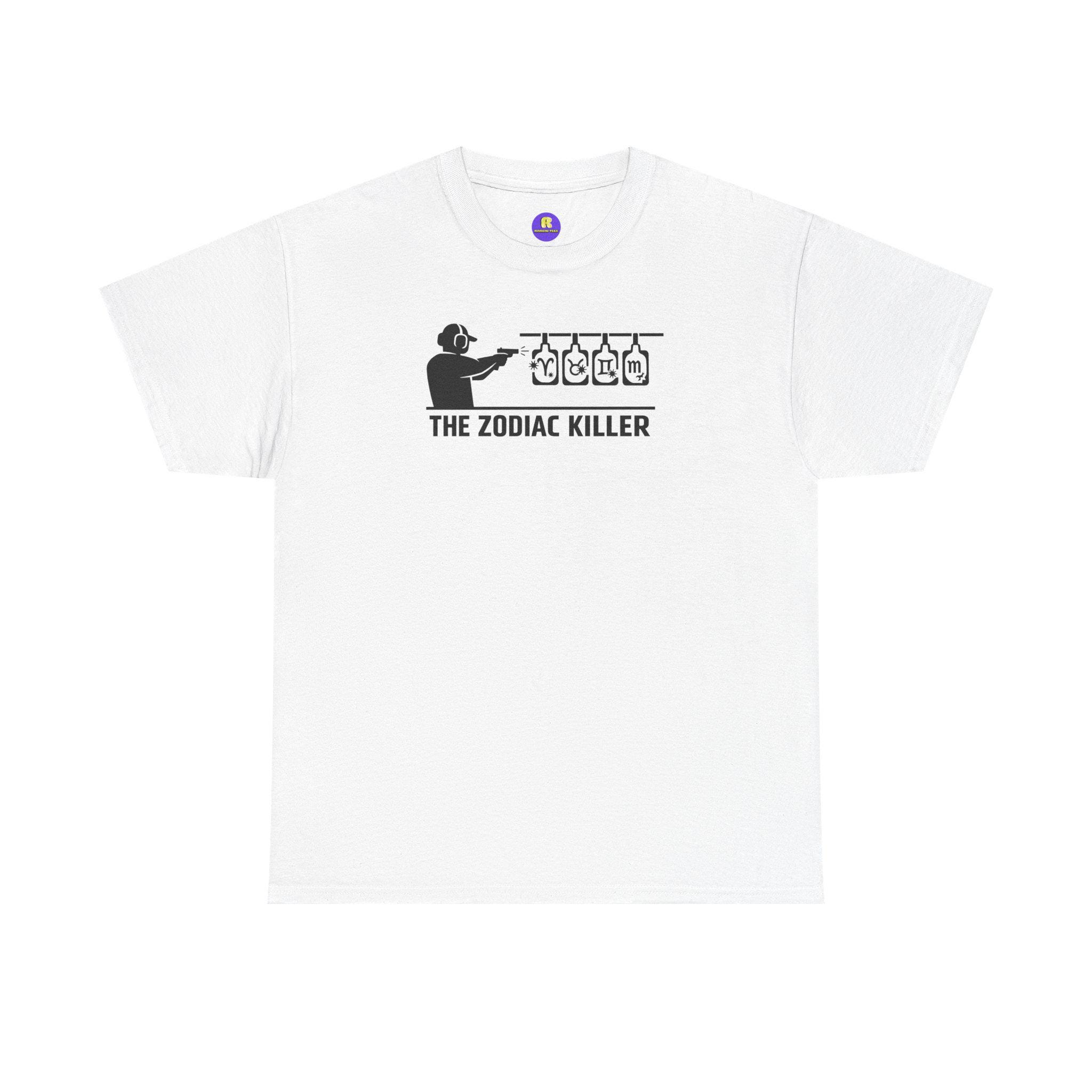 iMage T-Shirt Zodiac Serial Killer Uomo-L-Nera