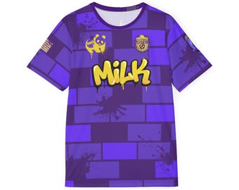 Rancid Tees F.C. Warmup Jersey | Purple Brick Wall Sports Shirt