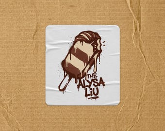 Alys Liu Popsicle Illustration Sticker | Kiss-Cut Sticker