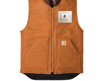 Gilet Carhartt Duck : doublure matelassée arctique, hydrofuge