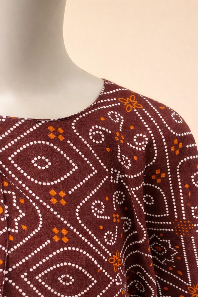 Somali Baati Set | Brown Modest Maxi Dress With Garbasaar - Etsy