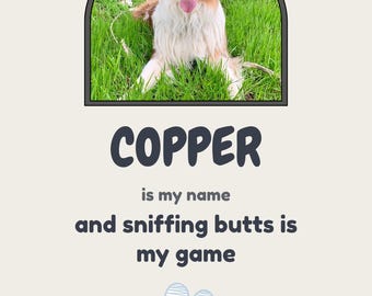 Personalisierte Hunde Portrait
