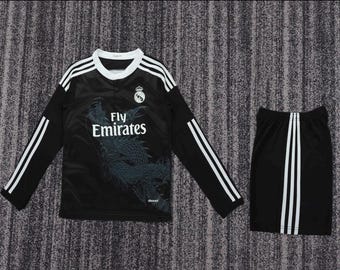 Camiseta de manga larga del dragón del Real Madrid para niño 14/15
