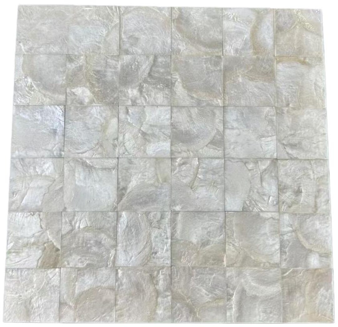 Mother of Pearl Capiz Tile - Etsy