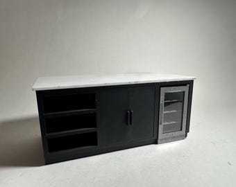 Isola da cucina / Scala 1:12 / 177 mm L x 89 mm P x 76 mm H