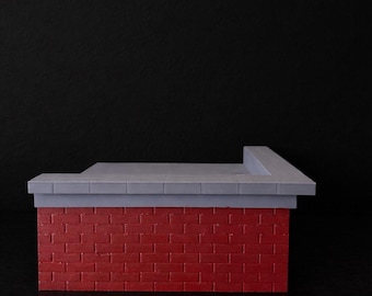 Diorama Rooftop | 2.75 inches tall | 6 x 6 inches width