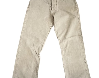 501- 0697 Sand Buttonfly 2006 Jeans Made in Domenican Republic - W34/L30