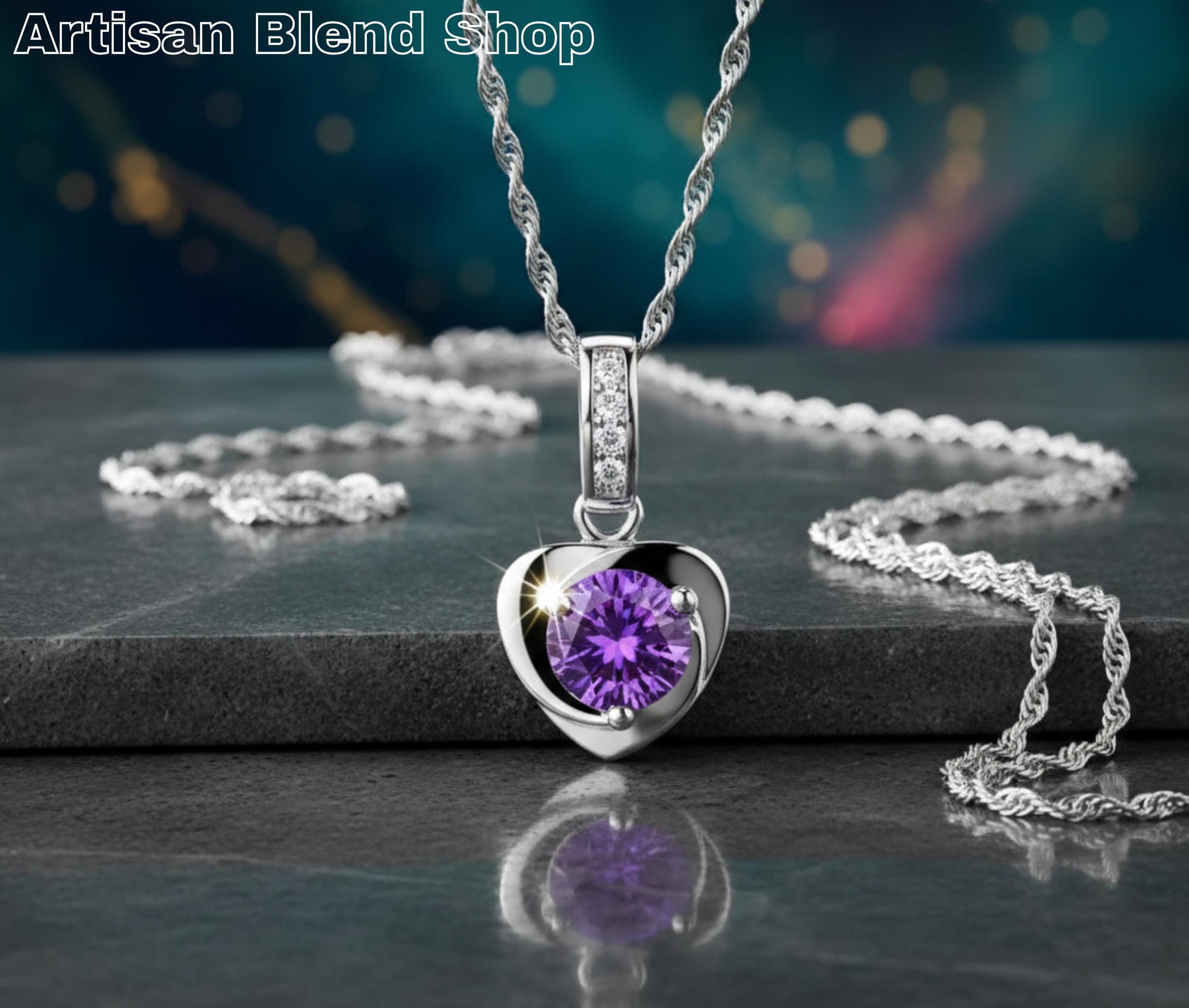 Amethyst Silver Pendants Jewellery for sale | UK