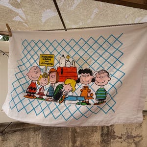 70s Snoopy Bedding - Etsy