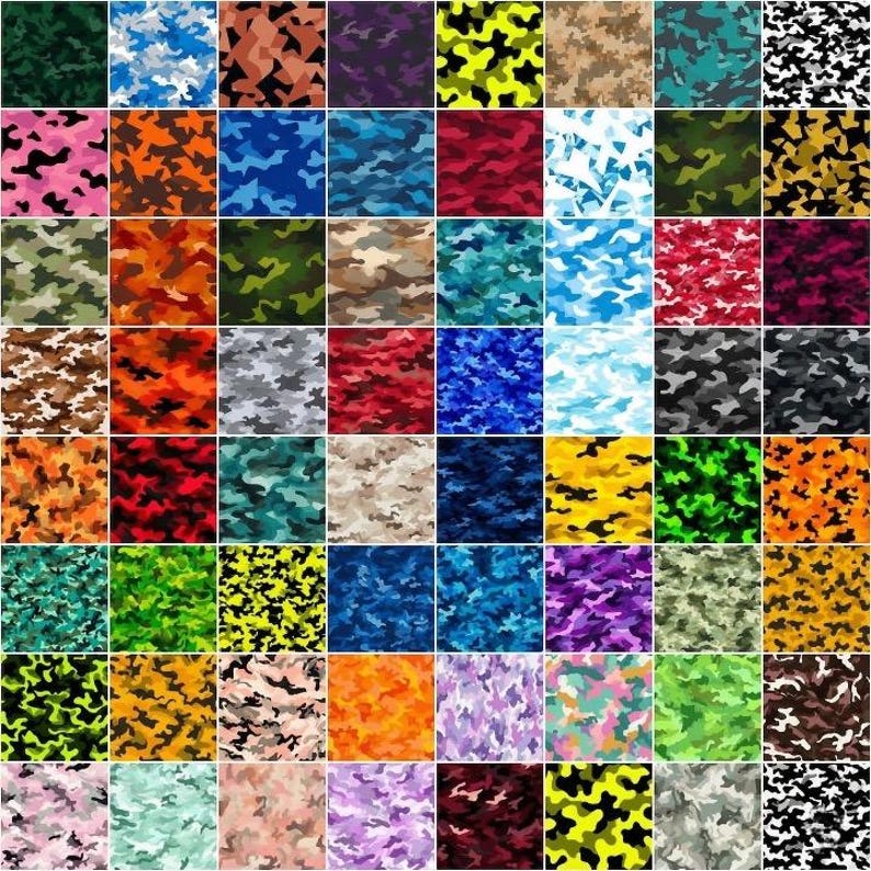 Camouflage Digital Paper Bundle – 1540+ Seamless Camo Patterns - Etsy