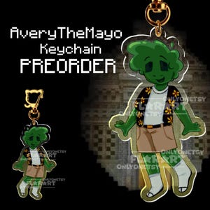 PREODER - AveryTheMayo / Avery Acrylic Keychain - YouTube ARG Inspired