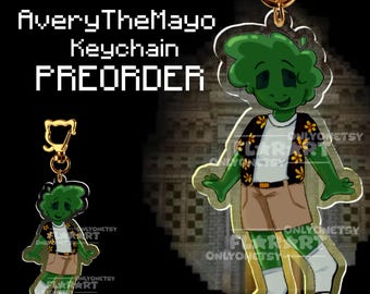 PREVENTA - Llavero acrílico AveryTheMayo / Avery - Inspirado en el ARG de YouTube