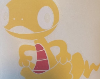 6" Saggy Poke Vinyl Decal