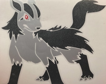 6" Mighty Poke Vinyl Decal