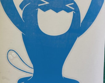 6" Warblefett Poke Vinyl Decal