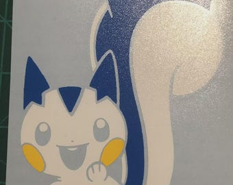6" Pack Squirrel Poke Vinyl Decal